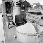 Tullkryssare under byggnad på slipen int o ext