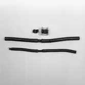 Gummikablar (prov med gummiklammer) 