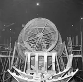 Cylinder till ubåtssekt. under byggnad