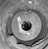 Isbrytaren Atle sotbildning i pannan