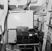 Sjömätningsfartyg M/s Tärna int av maskinrum