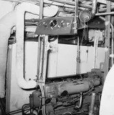 Sjömätningsfartyg M/s Tärna int av maskinrum