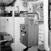 Sjömätningsfartyg M/s Tärna int av maskinrum