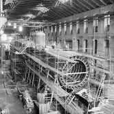 Ubåt i verkstan nybyggnad