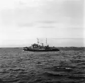 Isbryt. Thule avgång från varvet efter översyn