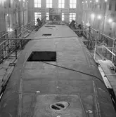 Ubåt under byggnad i verkstan