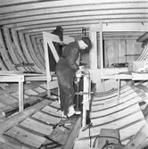 MInsvepare under byggnad i nya skulet