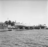 Träminsvepare M/60 - sjösättning