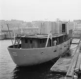 Fiskerifart. Thetis detajl av överbyggnad