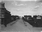 Stationsgatan upp mot Withalaskolan i Vetlanda