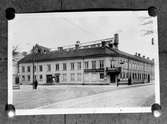 En avfotograferad bild på Jönköpings-Postens hus i Jönköping.