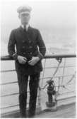 Kapten Henry A. T. Candy på fartyget S/S Mongolia, under resan San Francisco till New York, 28 maj - 15 juni 1927.