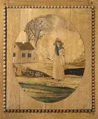 Detalj ur Fundbergskåpet. Höst.  Vänersborg