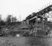 Lelångenbanan. Vedlämpling från Lelångenbanan.