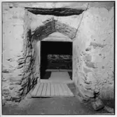 Interiör. Torpa stenhus Länghem är en så kallad enkelhusborg från 1400-talet och är mest känd som sätesgård för släkten Stenbock.