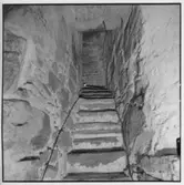 Interiör. Torpa stenhus Länghem  är en så kallad enkelhusborg från 1400-talet och är mest känd som sätesgård för släkten Stenbock.