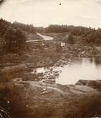 Vy från Dalbobergen i Vänersborg. Foto: Nils Lundström sommaren 1905.