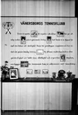 Affisch Vänersborgs Tennisklubb