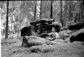 Trefotasten strax nedanför bergstupet öster om Pikenborg.  Skallsjö