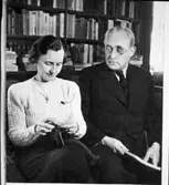 Nils Ahnlund med fru  Vänersborg
