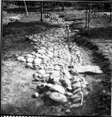 Utgrävning plan II  Brätte  Vassända-Naglum