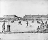 Från boken Teckningar från Vänersborg.F A Zettergren.  Namibiautställningen