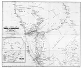 Illustration från boken Sjön Ngami. (Karta)