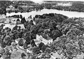 Flygfoto Vy över Näss ur Nääs 1872-1942 - Minnesskrift.