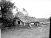 Vall-Andreasa ryggåsstuga vid Haraberget. Revs mellan åren 1910-1920.  Herrljunga