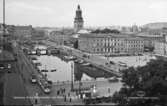 Stora hamnkanalen och Gustav Adolfs torg.