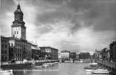 Stora hamnkanalen och Tyska kyrkan.