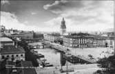 Stora Hamnkanalen och Gustav Adolfs torg.