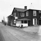 Köpmannebro. Litet café vid Köpmannebro sluss. 31/5-2/6 1943.