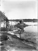 Vattenmätaren vid Holmängen.
Stått på platsen sedan ca 1929. Vänern började regleras 1930.