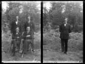 Olof Jonssons text: Larssons och Hanssons pojkar, 17 aug 1924. Karl Larsson, Rudolf Johansson, Artur Johansson, David Larsson