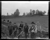 Rensning av gränsdiket mellan Arnstorp och Brevik.