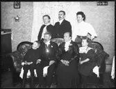 Väne-Ryr, Jädersfors. Guldbröllopet hos Bjurströms, annandag jul