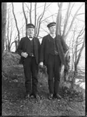 Ivar Johansson, Hjärtum 1891-04-12, och hans kusin Karl Johansson, Hjärtum 1888-05-14, båda från Brevik