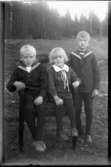Sönerna Olsson på Stenbacken

Pojkarna på Stenbacken: Sven Olsson Trollhättan 1922-1014, Bror Olsson Trollhättan 1926-10-29 och John Olsson Trollhättan 1920-09-26.