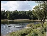 Gräfsnäs  Sjömotiv med brygga