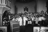 Cyndee Peters sjunger i Lindome kyrka, år 1985.

För mer information om bilden se under tilläggsinformation.