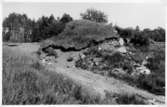 Rommele sn, Upphärad, Hällkistan å Sjökullen. Foto: Gustaf Ewald 1929