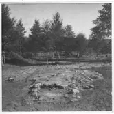 Utgrävning spisgrund  Brätte  Vassända-Naglum