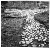 Gata, spiselgrund och gårdsplan,  Brätte  Vassända-Naglum