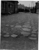 Gatubeläggning borgmästarstenar,  Residensgatan  Vänersborg