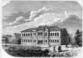 Läroverket byggt 1867-69. Ur Ny Illustrerad Tidning   Vänersborg