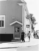 Posthuset i Haparanda som uppfördes 1831. Bilden är troligen tagen sommaren 1970.