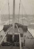 Fördäcket i storm. Atlanten 1927.