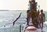 Dopp i böljan från U-båten Hajen 1975