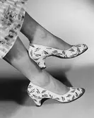 Mönstrade pumps från Bally.